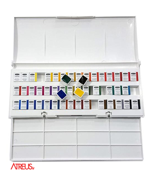 آبرنگ 48رنگ افرا AFRA