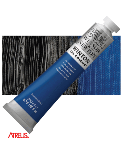 رنگ روغن 200 میل وینتون Winsor & Newton کد 538 Prussian Blue