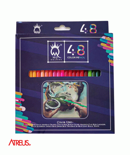 مداد رنگی 48رنگ ام کیوMQ