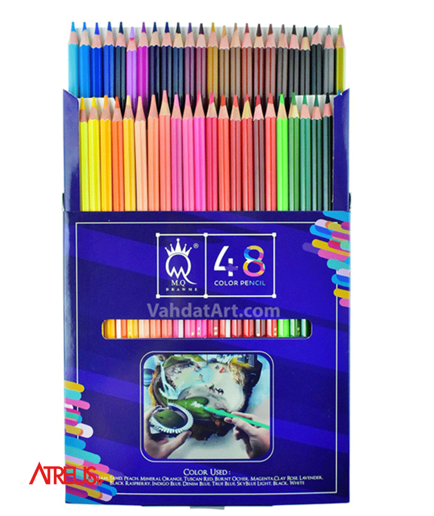 مداد رنگی 48رنگ ام کیوMQ