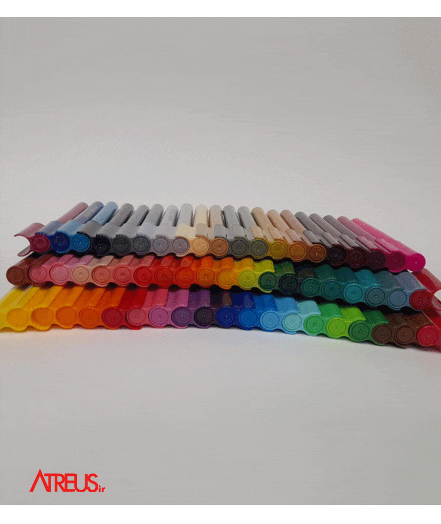 ماژیک نقاشی فابر کاستل 60رنگ connector pens FABER-CASTELL