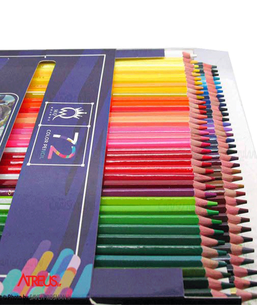 مداد رنگی 72رنگ ام کیو MQ