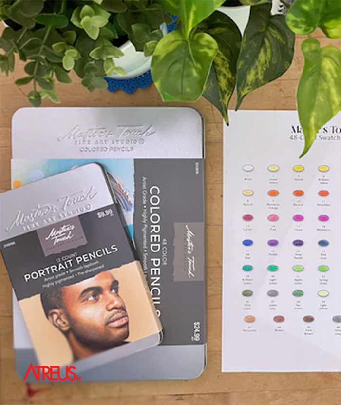 مداد رنگی 12رنگ پرتره Master’s Touch