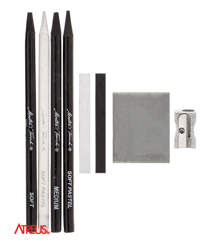ست زغال و پاستل Masters touch Pastel & Charcoal