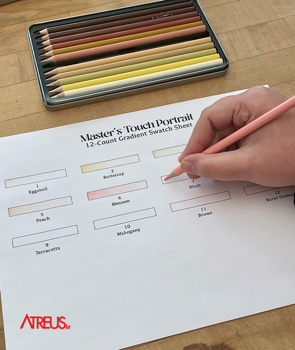 مداد رنگی پرتره Master’s Touch