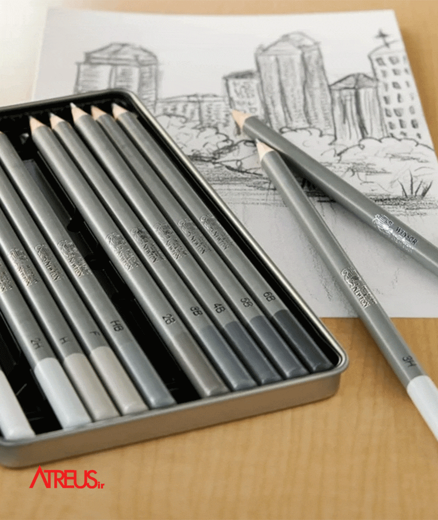 مداد طراحی وینزورGraphite Pencils Winsor