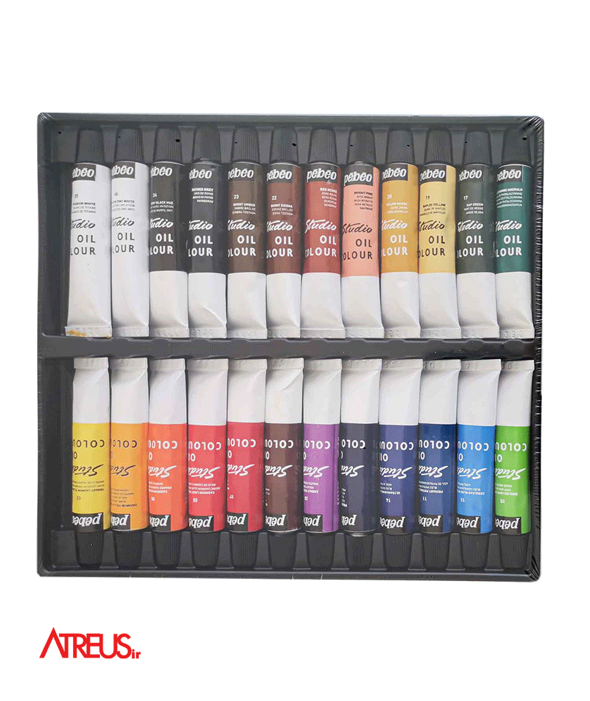 رنگ روغن پ ب او 24 رنگ