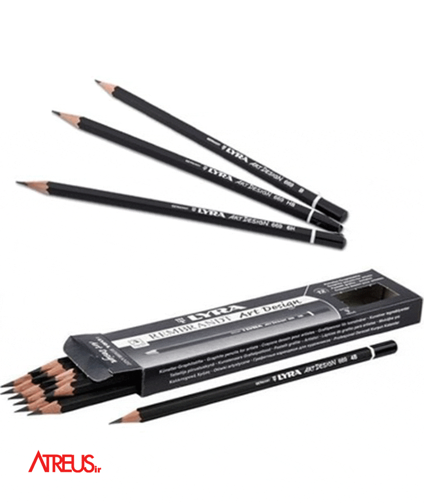 مداد طراحی لیرا 4B