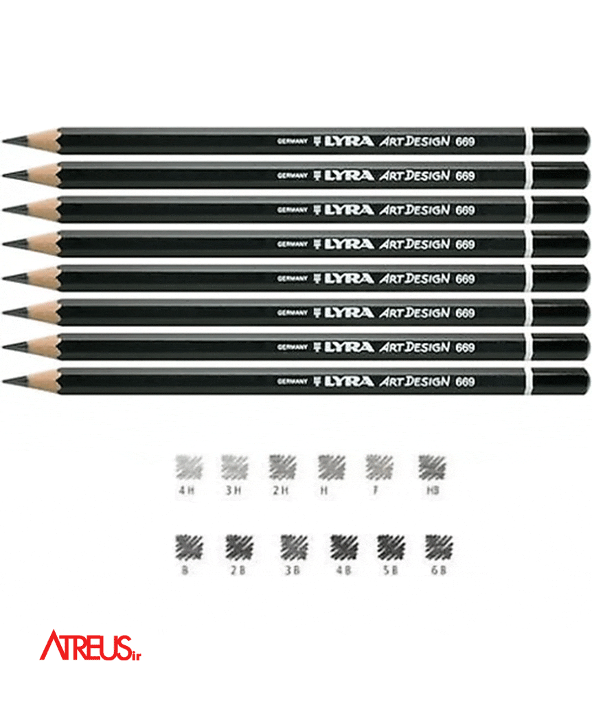 مداد طراحی لیرا LYRA ART DESICN 4H
