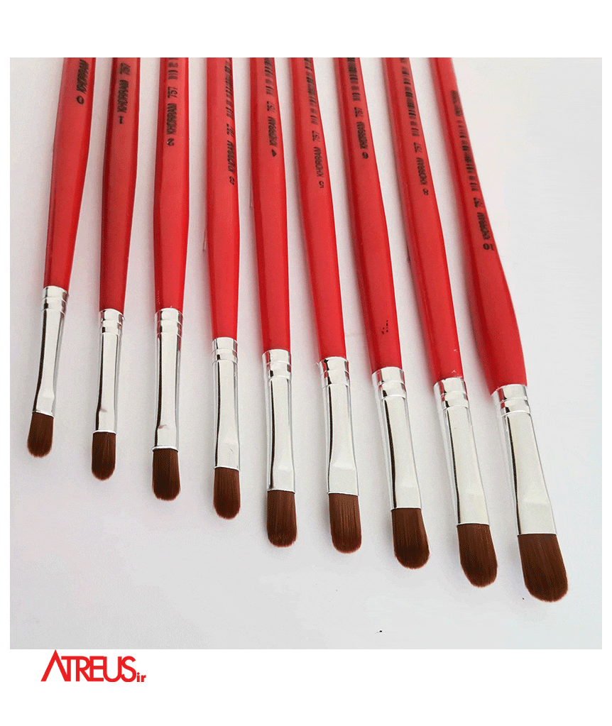 قلم مو زبان گربه ای خرم شماره 10