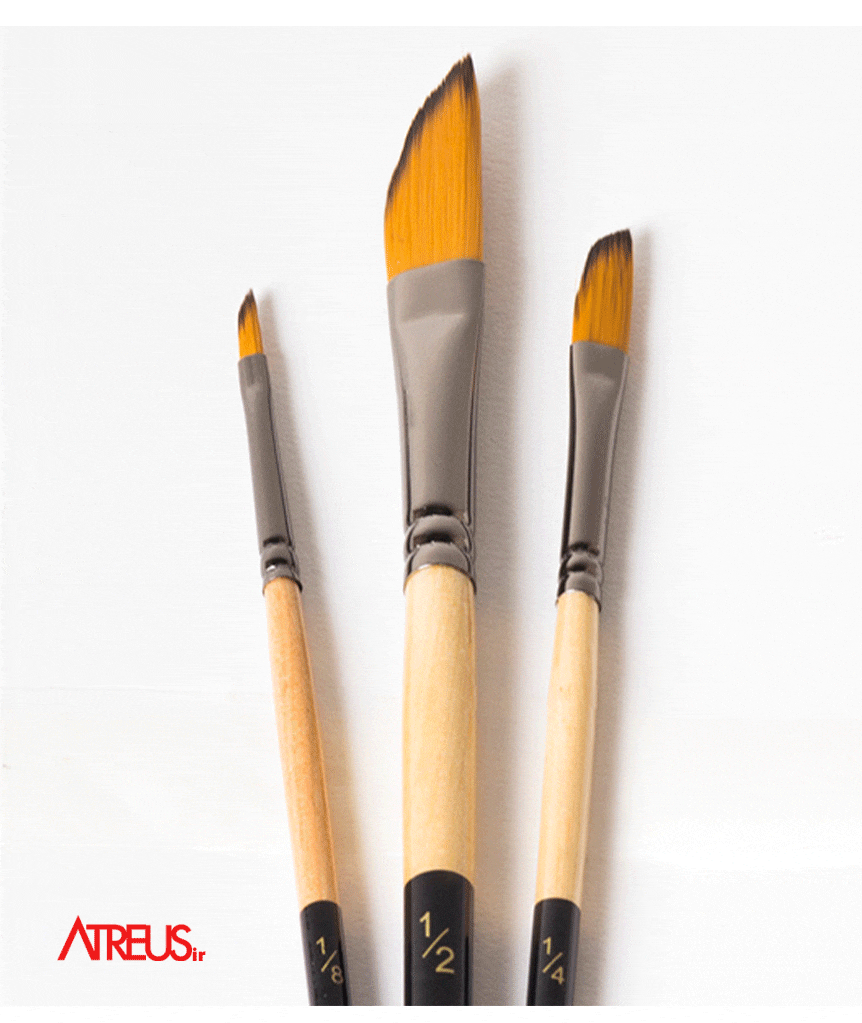 قلم مو شمشیری پارس آرت2130 شماره1/4