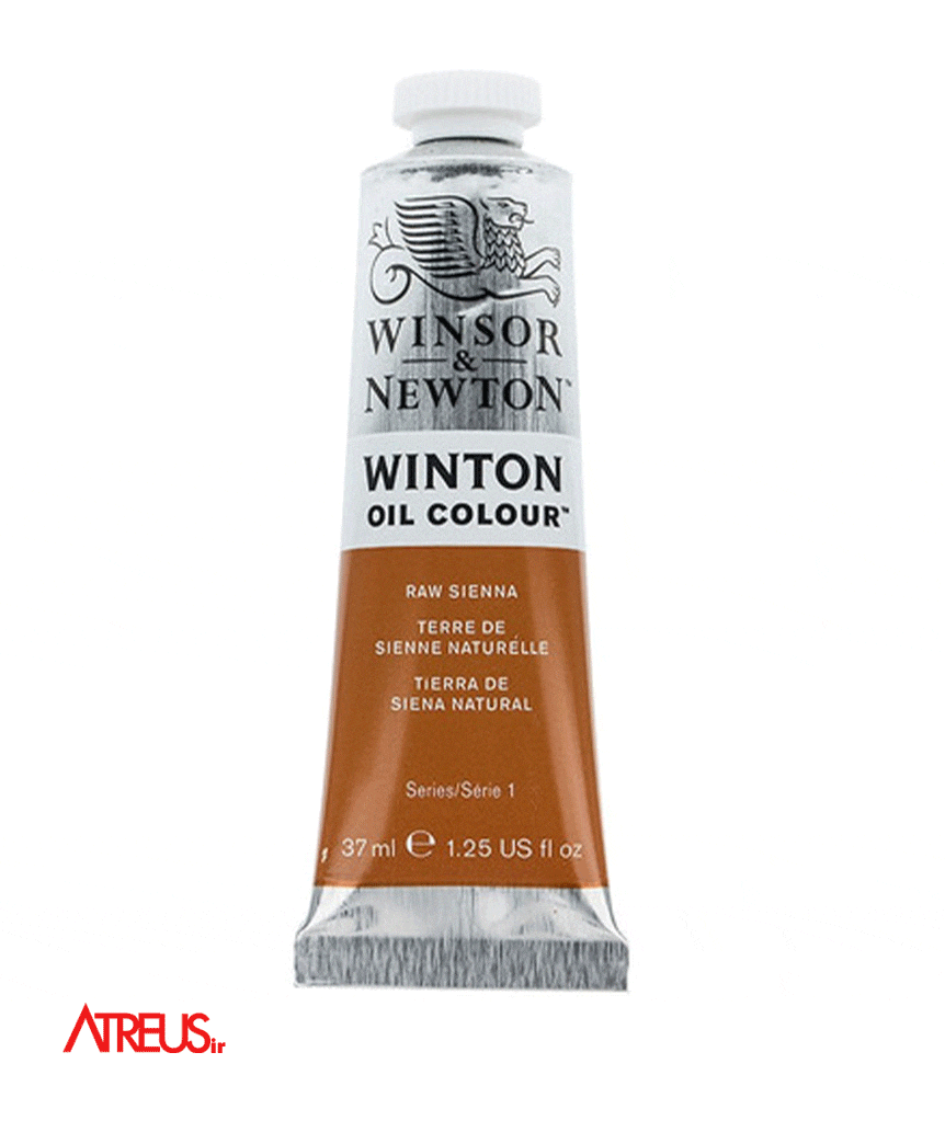 رنگ روغن وینزور37میل RAW SIENNA