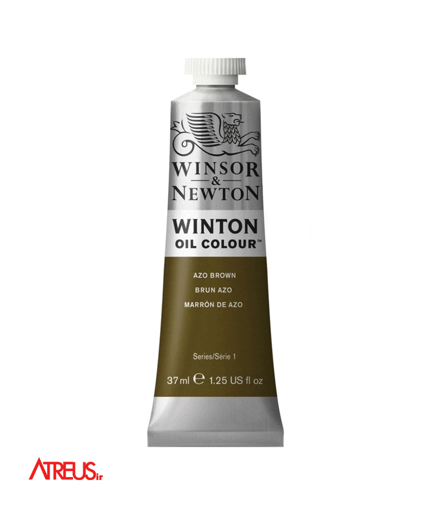 رنگ روغن وینزور37میل AZO BROWN