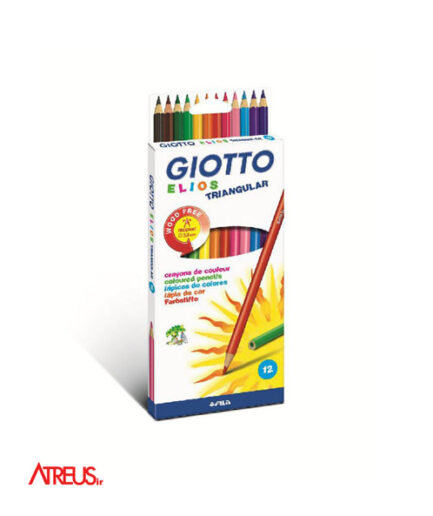 مداد رنگی کرایونی جیوتو Giotto Elios 24