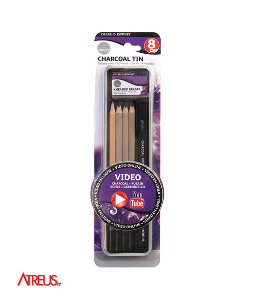 ست طراحی زغالی دالر رونی