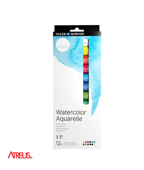 آبرنگ دالر رونی Daler Rowney 12