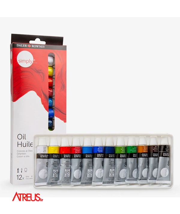 رنگ روغن دالر رونی Daler Rowney 12