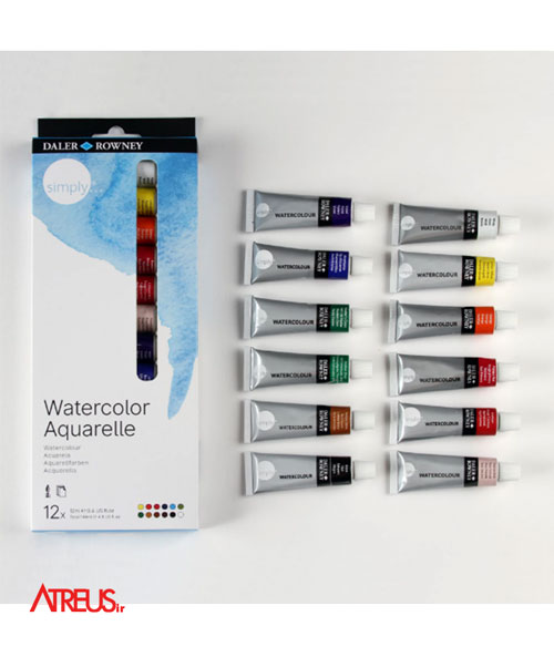 آبرنگ دالر رونی Daler Rowney 12