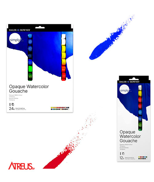 آبرنگ و گواش دالر رونی Daler Rowney 12