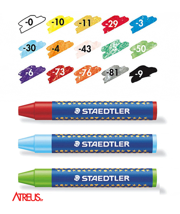 پاستل مومی استدلر