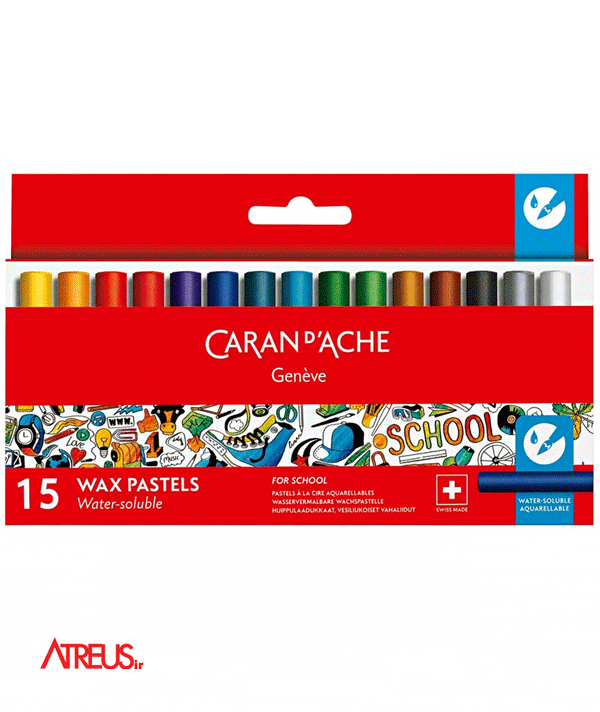 پاستل مومی آبرنگی