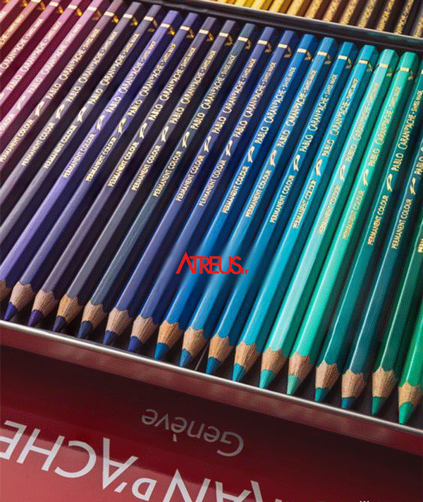 مداد رنگی حرفه ای کرنداش پابلو