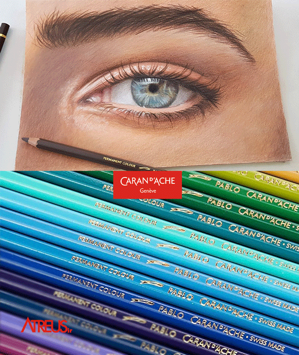 مداد رنگی حرفه ای کرنداش پابلو