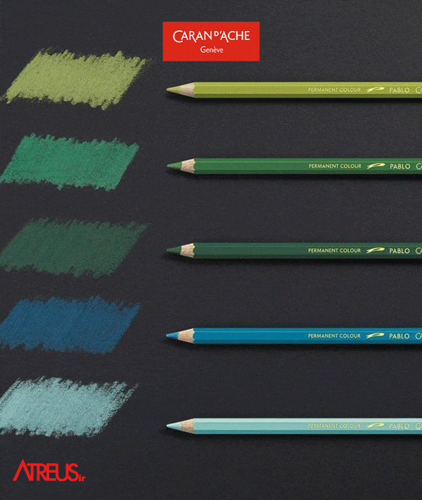 مداد رنگی حرفه ای کرنداش پابلو