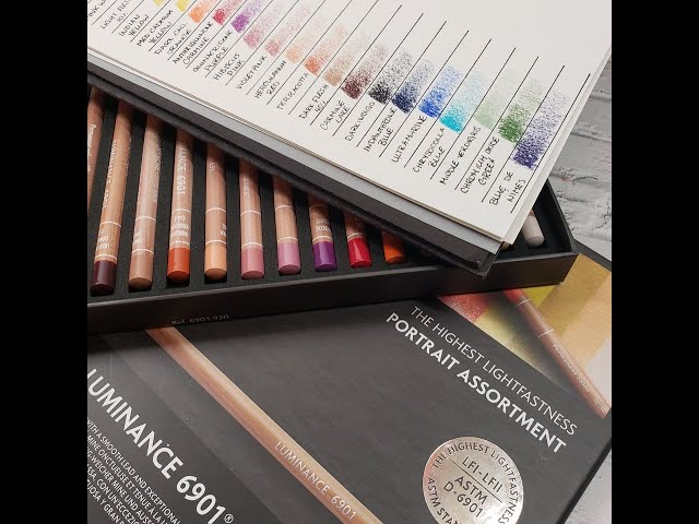 مداد رنگی کرن داش پرتره Caran d’ache luminance 20