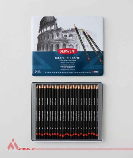 مداد طراحی درونت Derwent Graphic Pencils 4B